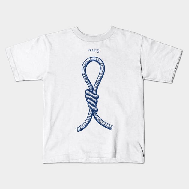 Nautical Sailor Sail Knot 9 of 15 Kids T-Shirt by jjmpubli